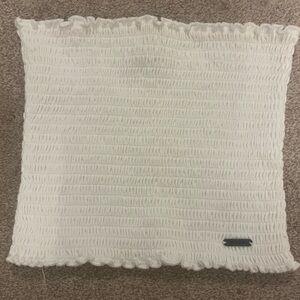 Hollister White Tube Top XS